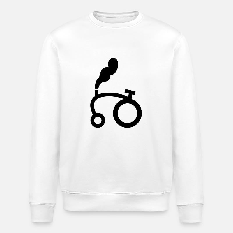 tracteur - Sweat bio ROLLER Stanley/Stella Unisexe - blanc