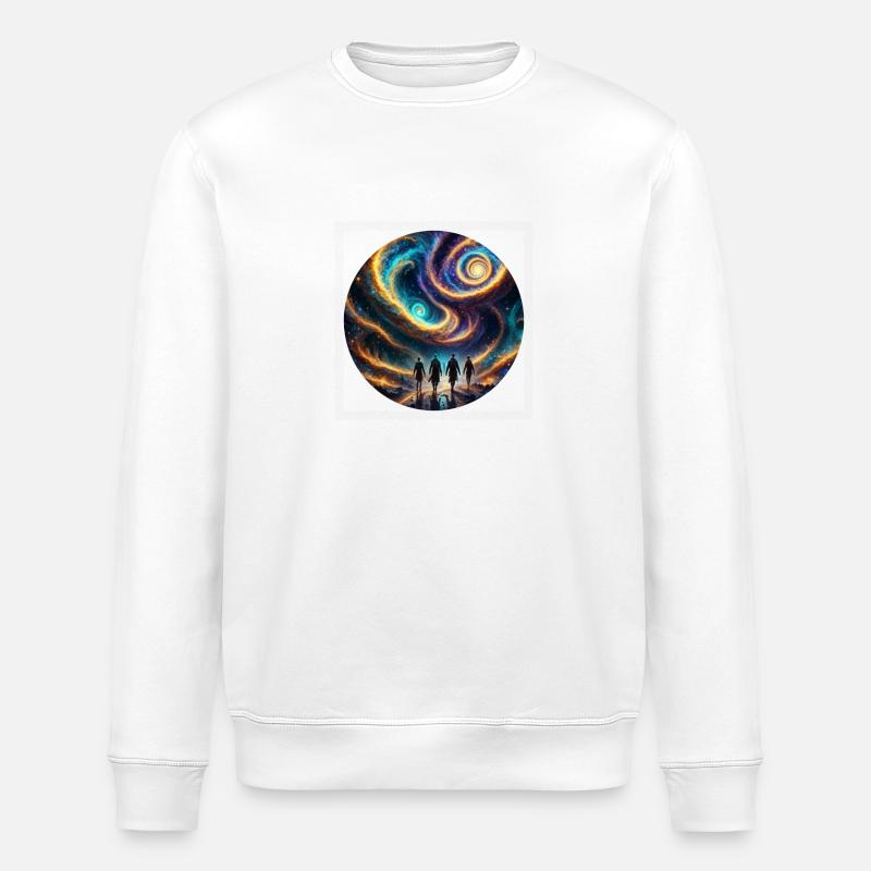 Aliens - Stanley/Stella Unisex Bio-Sweatshirt ROLLER - Weiß
