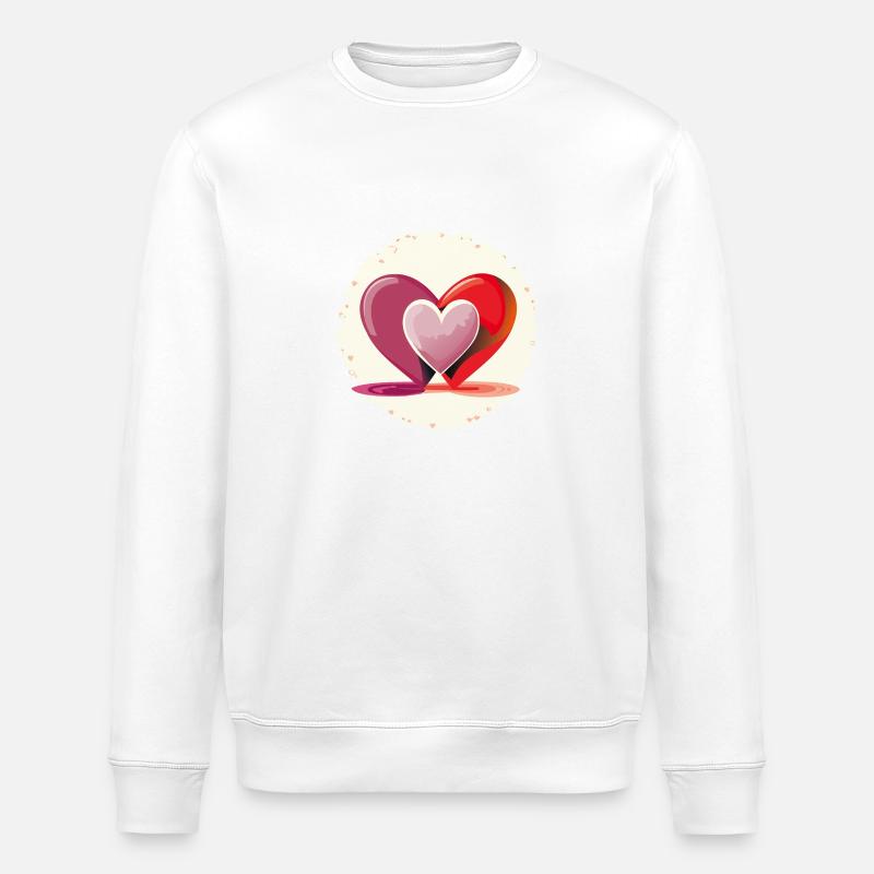 Famille - Sweat bio ROLLER Stanley/Stella Unisexe - blanc