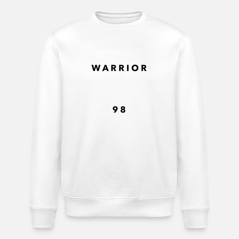 Warrior98 - Stanley/Stella ROLLER Unisex Organic Sweatshirt - white