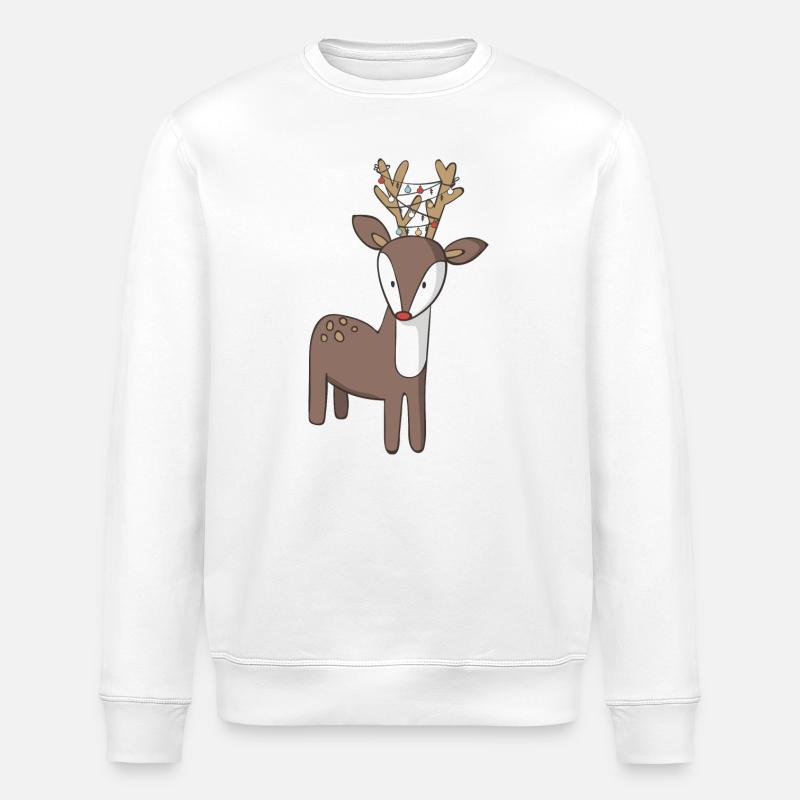 Weihnachten - Stanley/Stella Unisex Bio-Sweatshirt ROLLER - Weiß
