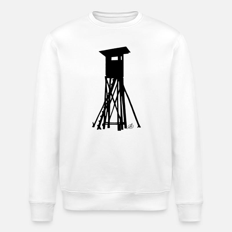 Hochsitz - Stanley/Stella Unisex Bio-Sweatshirt ROLLER - Weiß