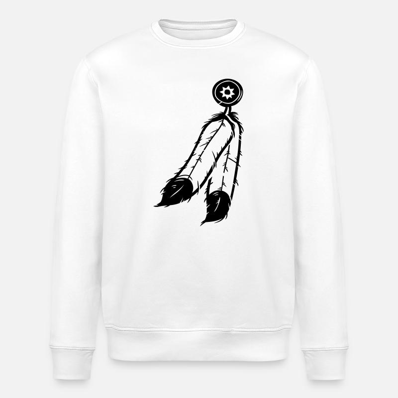 Feder Schmuck - Stanley/Stella Unisex Bio-Sweatshirt ROLLER - Weiß