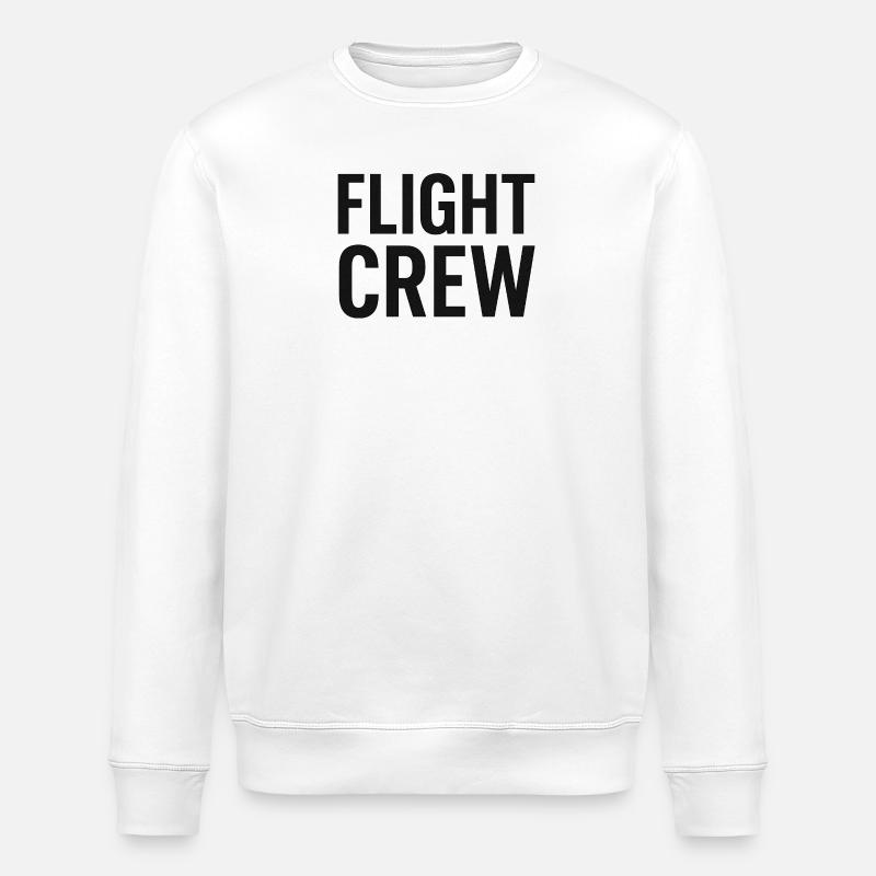Flugbesatzung - Stanley/Stella Unisex Bio-Sweatshirt ROLLER - Weiß