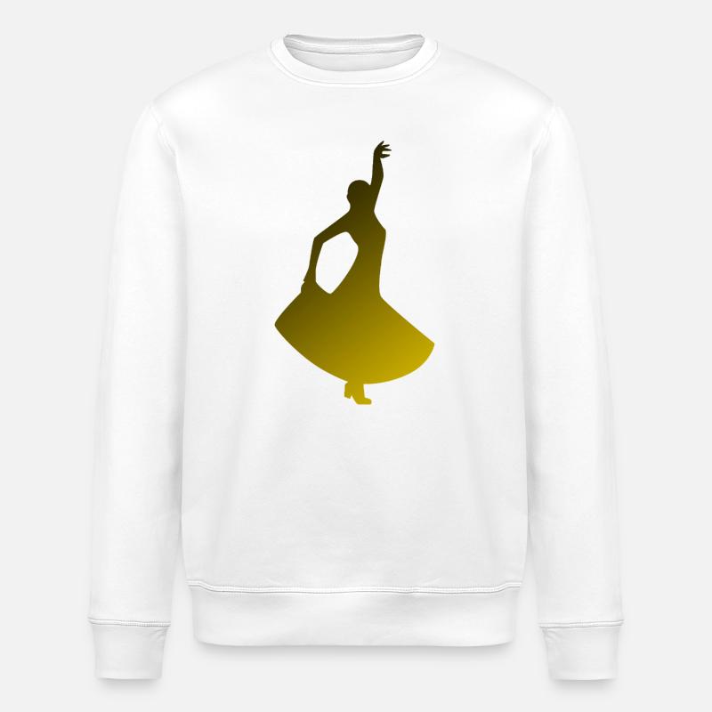 Dance - Stanley/Stella ROLLER Unisex Organic Sweatshirt - white