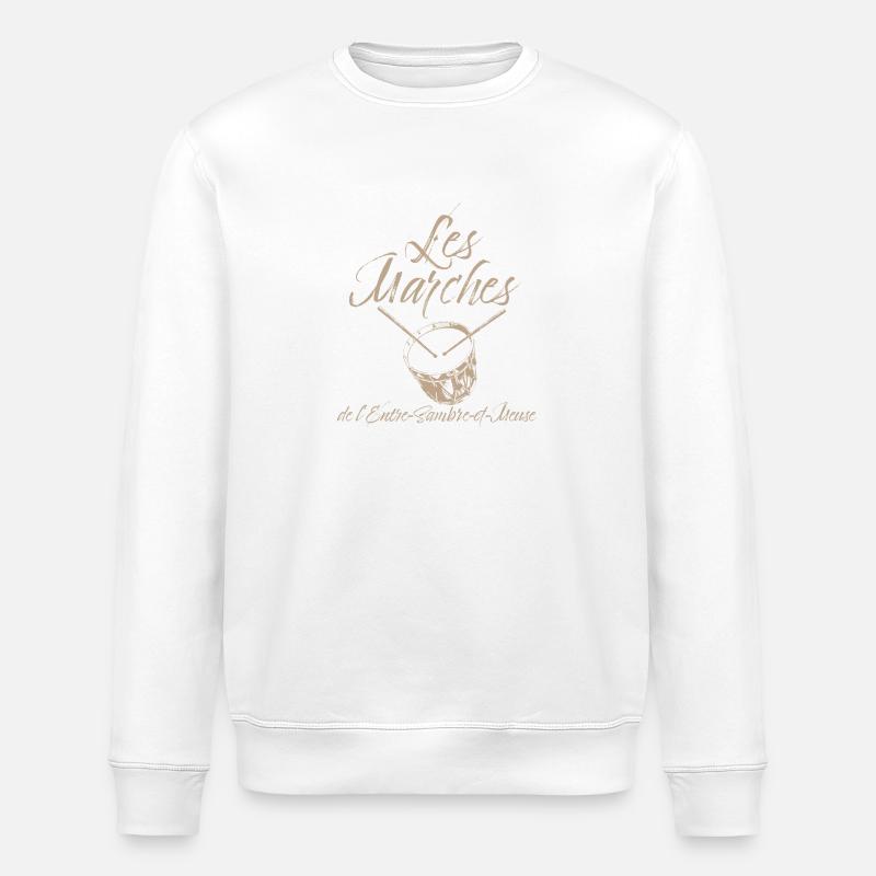 Les Marches de l'Entre-Sambre-et-Meuse - Sweat bio ROLLER Stanley/Stella Unisexe - blanc
