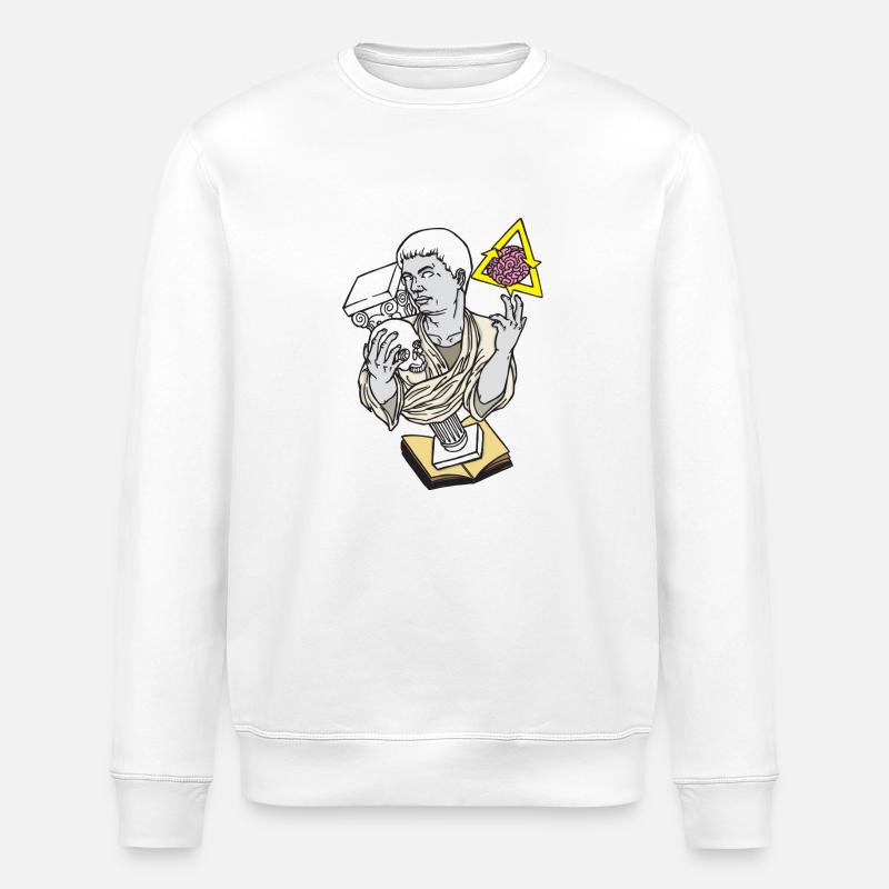 Statue swag - Stanley/Stella Unisex Bio-Sweatshirt ROLLER - Weiß