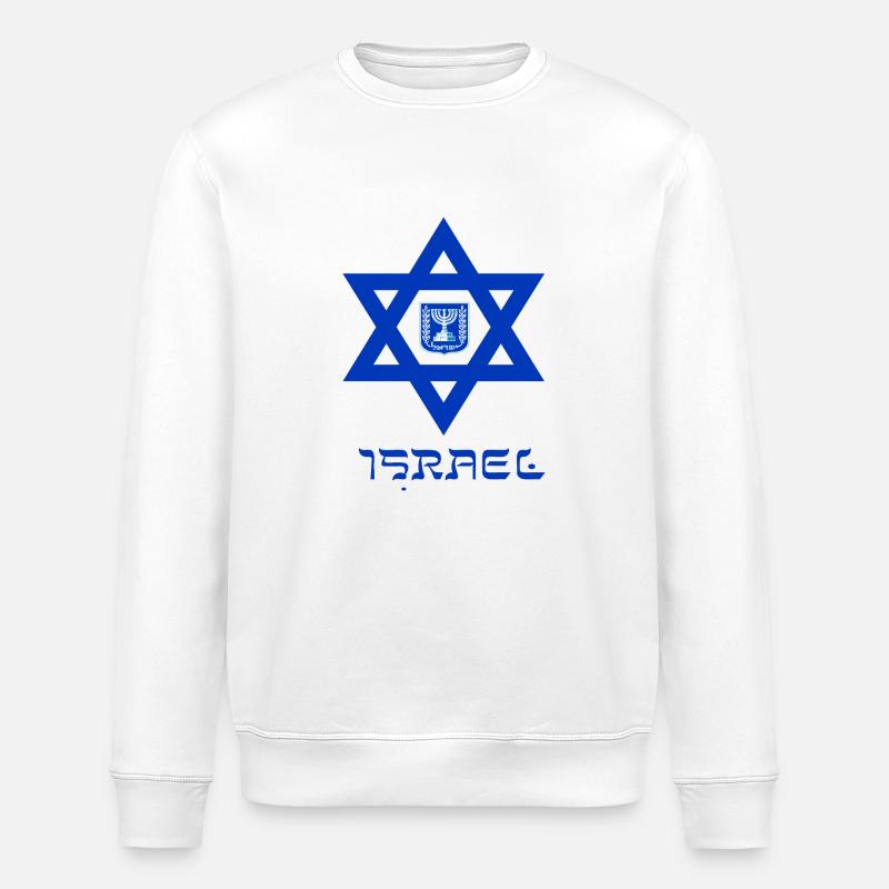 israel 3 - Stanley/Stella Unisex Bio-Sweatshirt ROLLER - Weiß