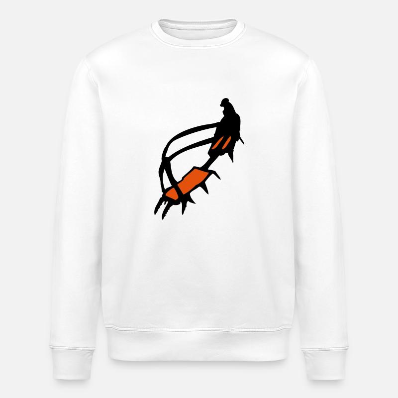 steigeisen - Stanley/Stella Unisex Bio-Sweatshirt ROLLER - Weiß
