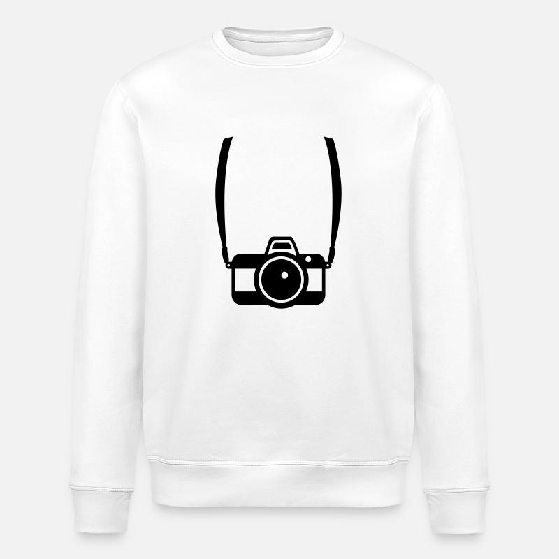 Kamera - Stanley/Stella Unisex Bio-Sweatshirt ROLLER - Weiß