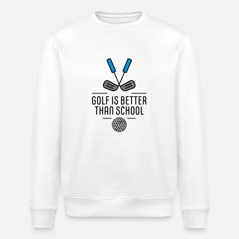 Golf - Stanley/Stella Unisex Bio-Sweatshirt ROLLER - Weiß
