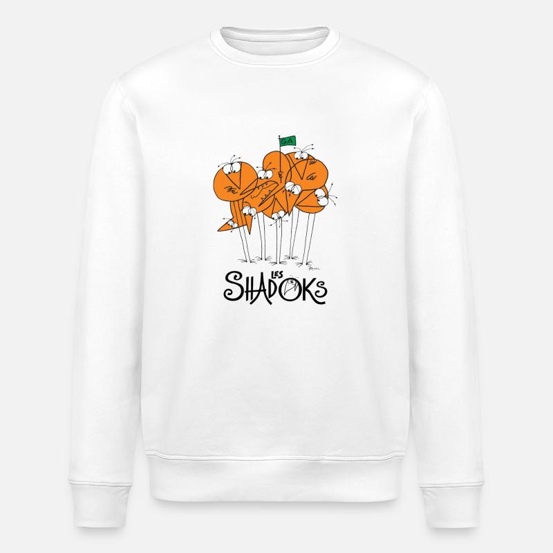 Les shadoks - Sweat bio ROLLER Stanley/Stella Unisexe - blanc