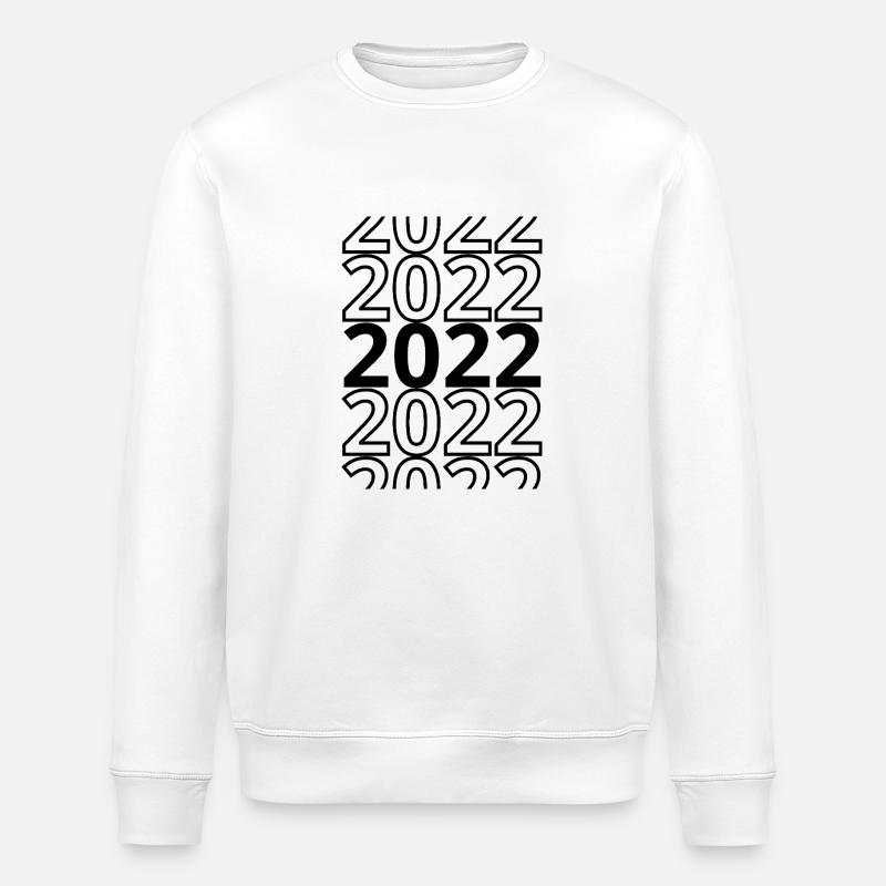 2022 2022 2022 - Stanley/Stella Unisex Bio-Sweatshirt ROLLER - Weiß
