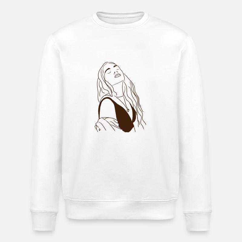 Soulfeelyou - Sweat bio ROLLER Stanley/Stella Unisexe - blanc