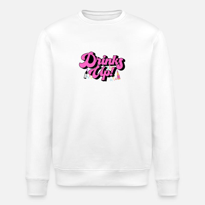 Hoch die Tassen - Drinks - Stanley/Stella Unisex Bio-Sweatshirt ROLLER - Weiß