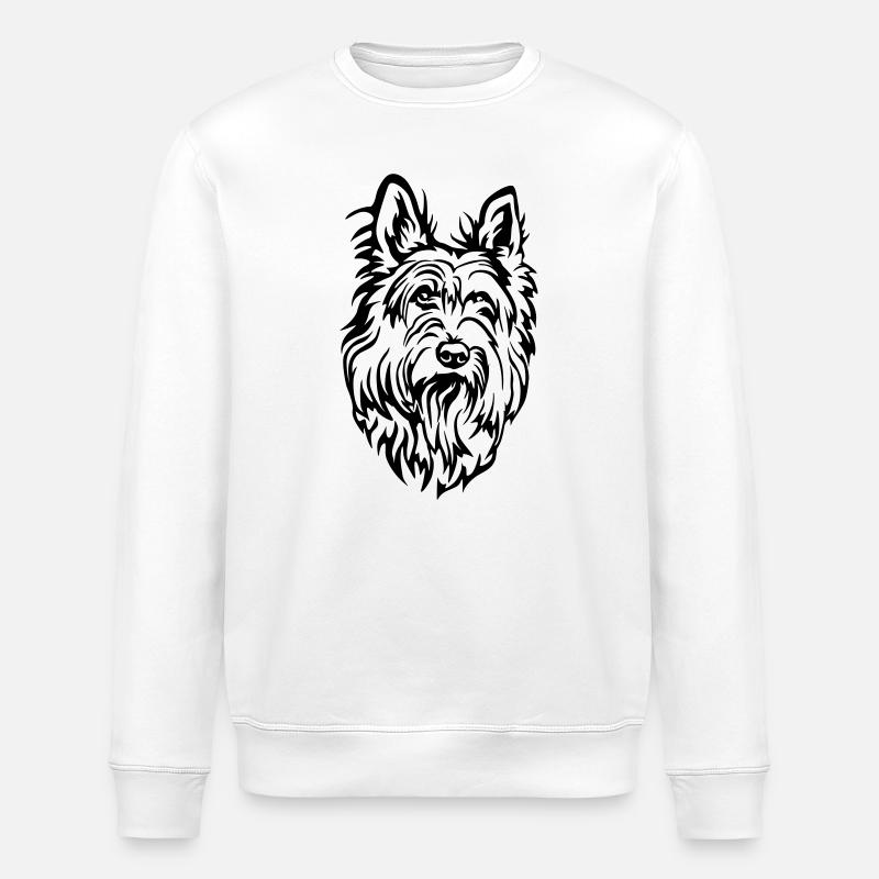 Tête de Picard - Sweat bio ROLLER Stanley/Stella Unisexe - blanc