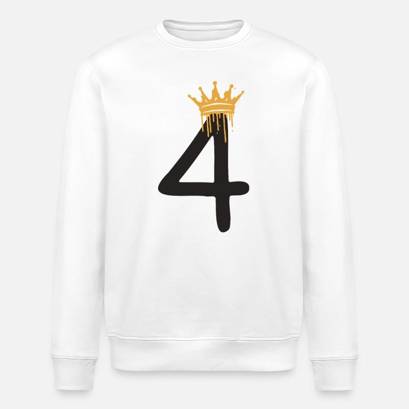 4 - Stanley/Stella Unisex Bio-Sweatshirt ROLLER - Weiß