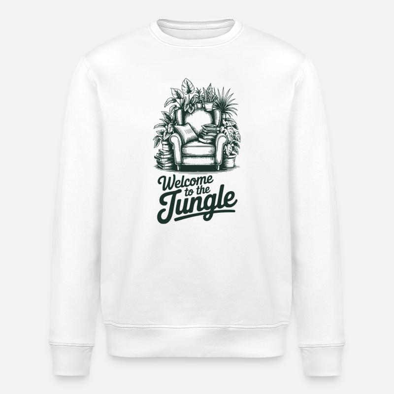 Passionné de Cluttercore - Sweat bio ROLLER Stanley/Stella Unisexe - blanc