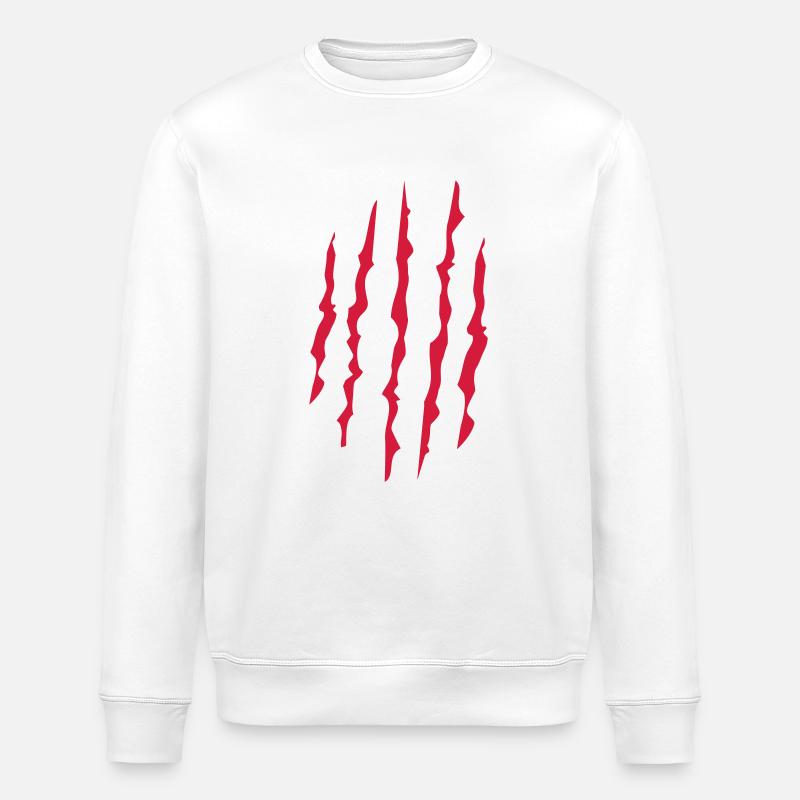 Blut - Stanley/Stella Unisex Bio-Sweatshirt ROLLER - Weiß