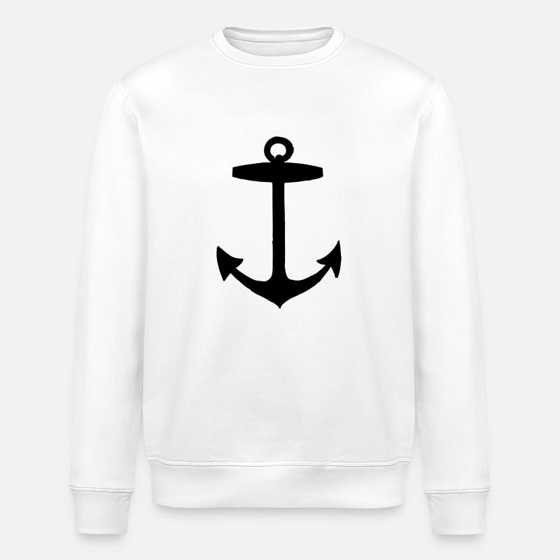 anchor - Sweat bio ROLLER Stanley/Stella Unisexe - blanc