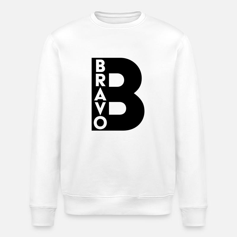 Game B - Stanley/Stella ROLLER Unisex Organic Sweatshirt - white