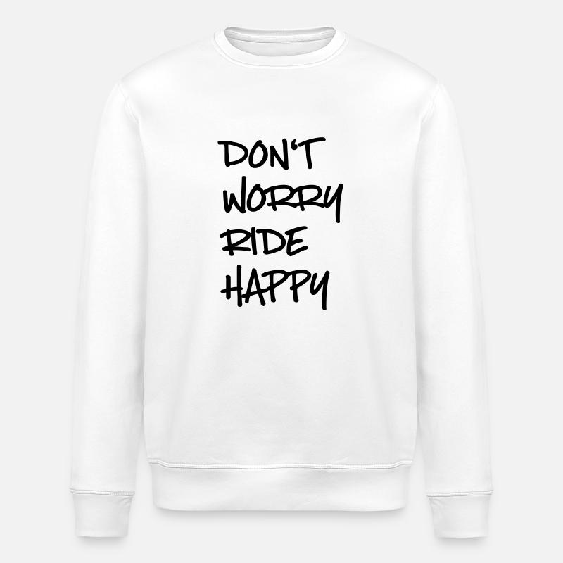 ride - Stanley/Stella ROLLER Unisex Organic Sweatshirt - white