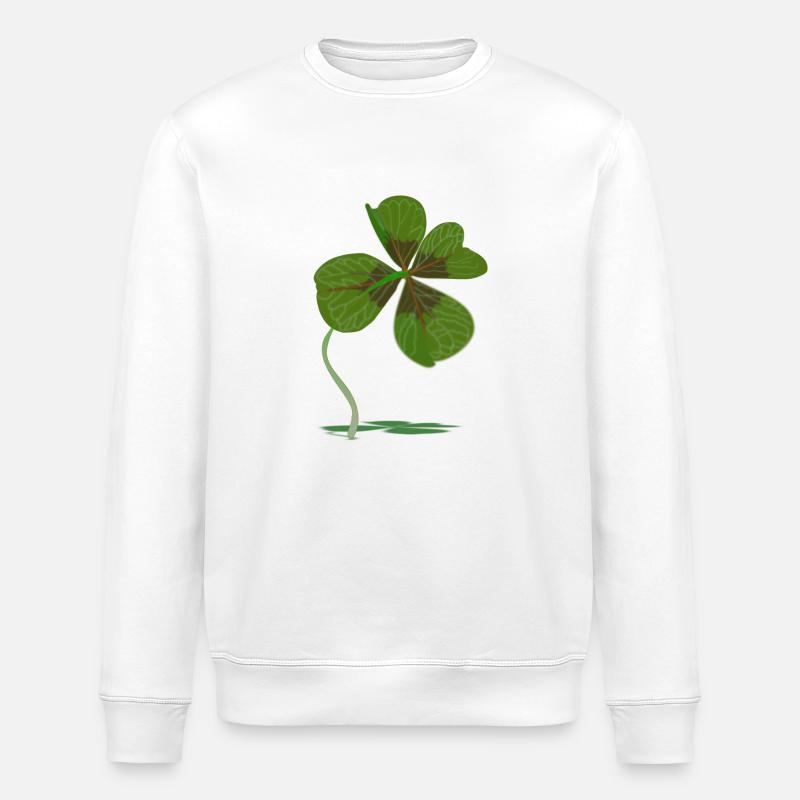 Kleeblatt - Stanley/Stella Unisex Bio-Sweatshirt ROLLER - Weiß