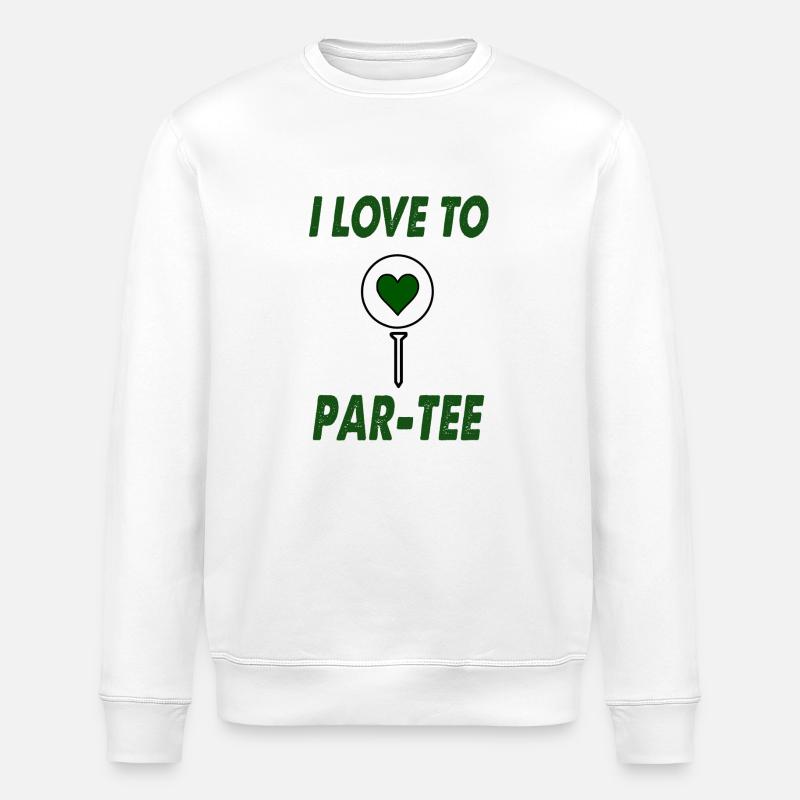 par tee - Stanley/Stella ROLLER Unisex Organic Sweatshirt - white
