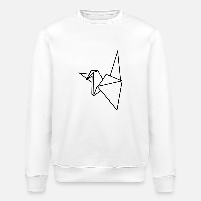 Kranich - Stanley/Stella ROLLER Unisex Organic Sweatshirt - white