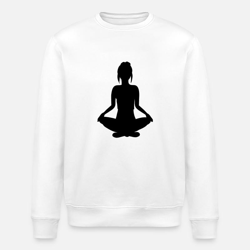 fille de yoga - Sweat bio ROLLER Stanley/Stella Unisexe - blanc