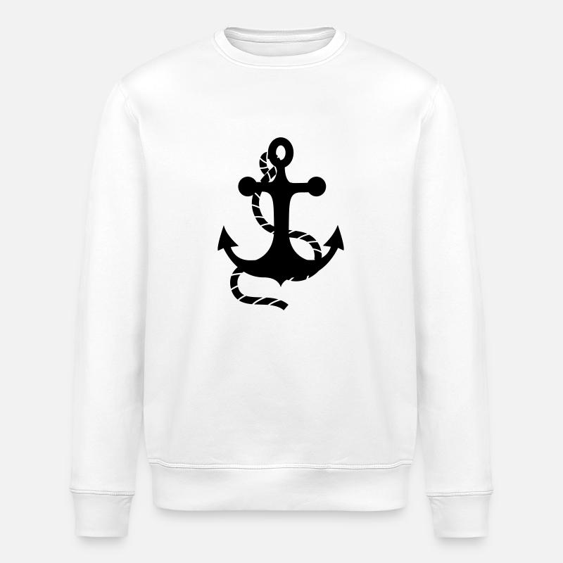 Anker - Stanley/Stella Unisex Bio-Sweatshirt ROLLER - Weiß