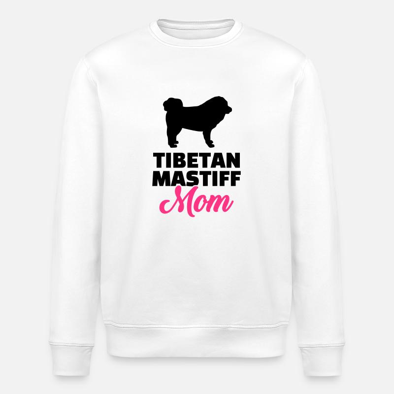 Tibetan Mastiff - Sweat bio ROLLER Stanley/Stella Unisexe - blanc