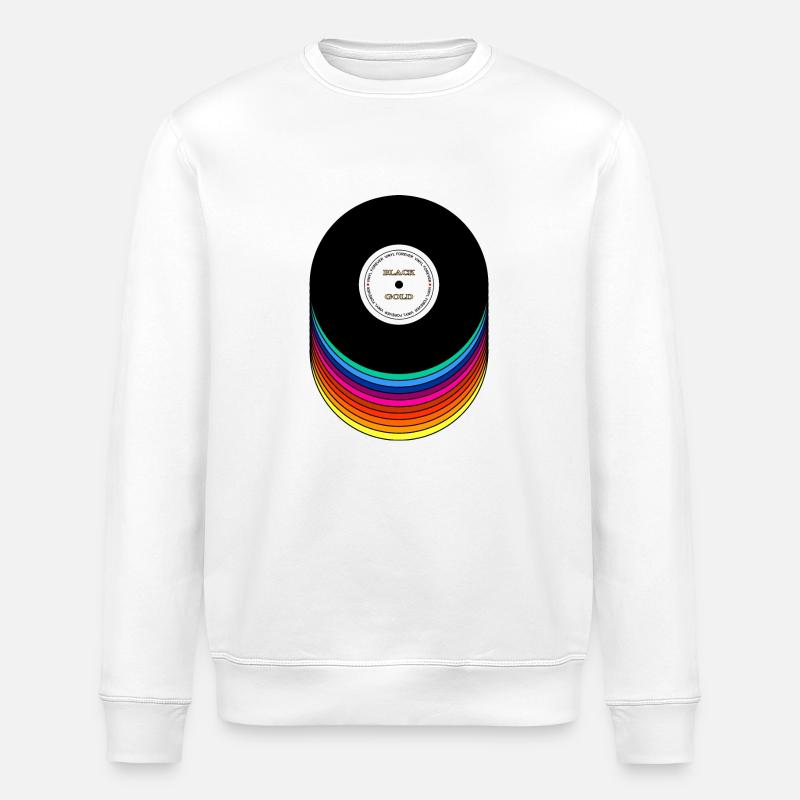 Or noir - Sweat bio ROLLER Stanley/Stella Unisexe - blanc