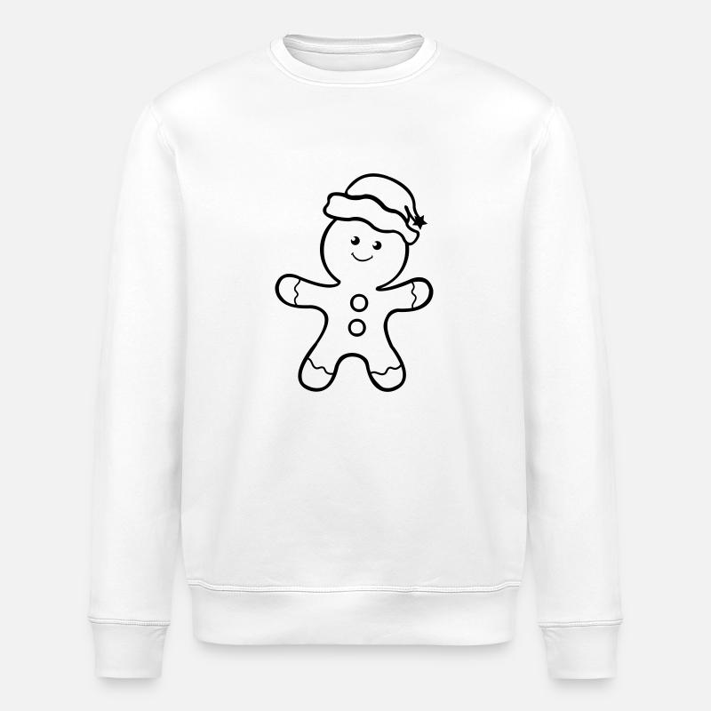 lebkuchenmann - Stanley/Stella Unisex Bio-Sweatshirt ROLLER - Weiß