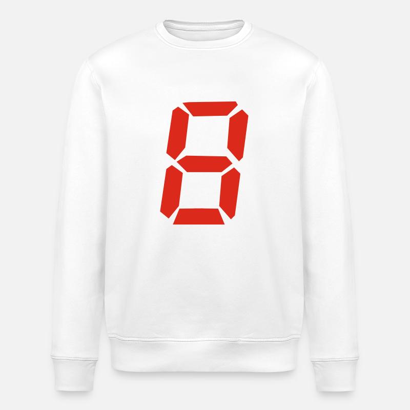 8 - Stanley/Stella Unisex Bio-Sweatshirt ROLLER - Weiß