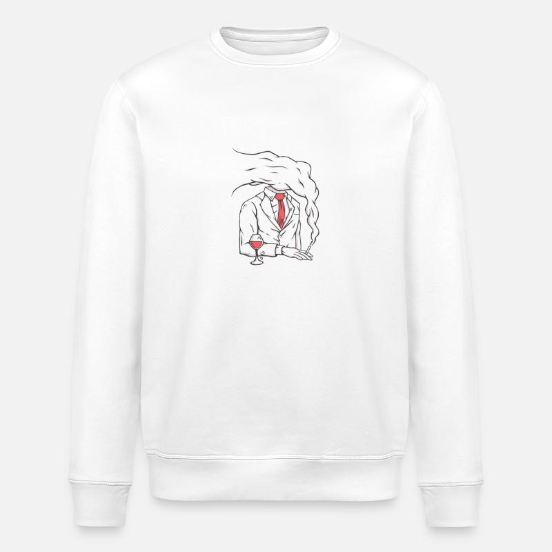 odissé - design 1 - Sweat bio ROLLER Stanley/Stella Unisexe - blanc