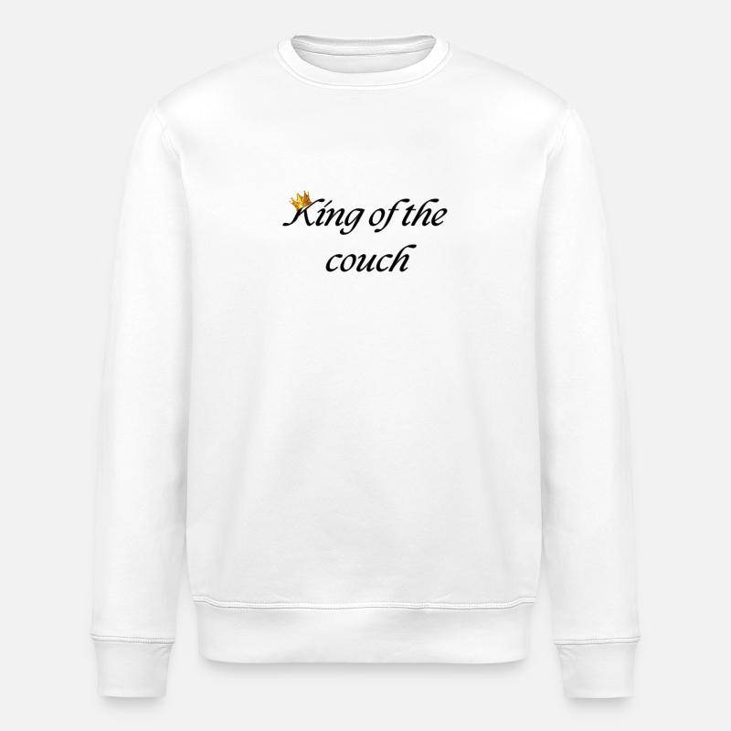 Roi du divan - Sweat bio ROLLER Stanley/Stella Unisexe - blanc