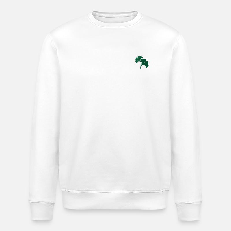 Clover - Stanley/Stella ROLLER Unisex Organic Sweatshirt - white