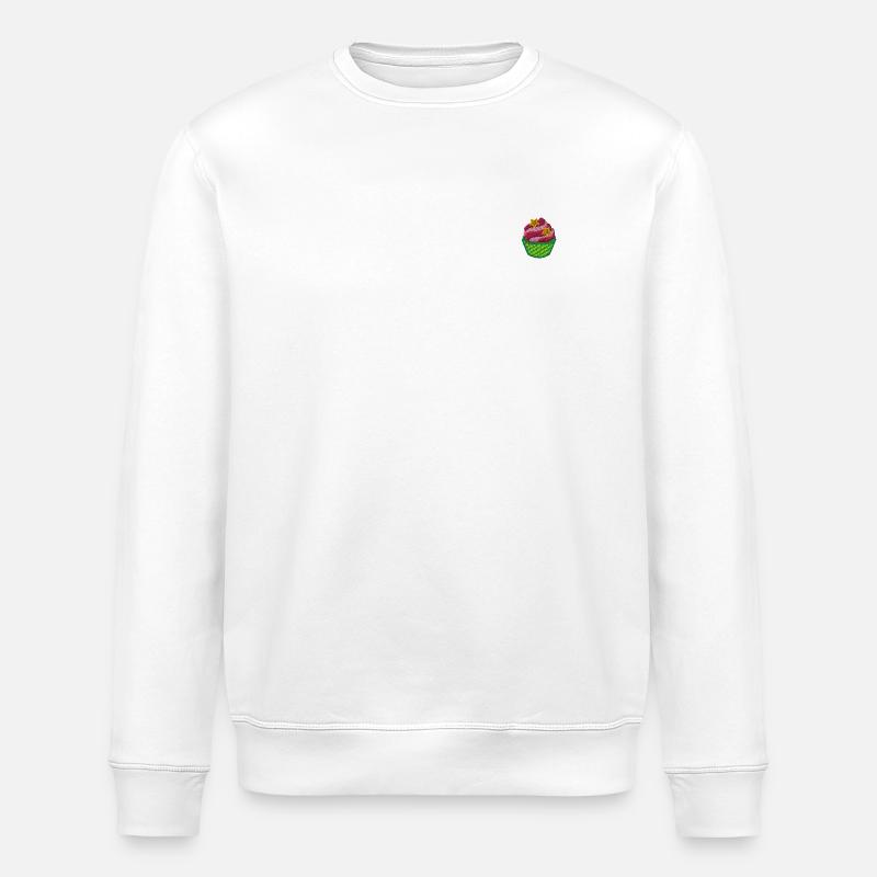 Cupcake - Stanley/Stella Unisex Bio-Sweatshirt ROLLER - Weiß