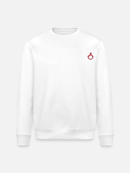 Teletubbien pakarat keppimallina - Stanley/Stella ROLLER unisex luomu-collegepaita - valkoinen