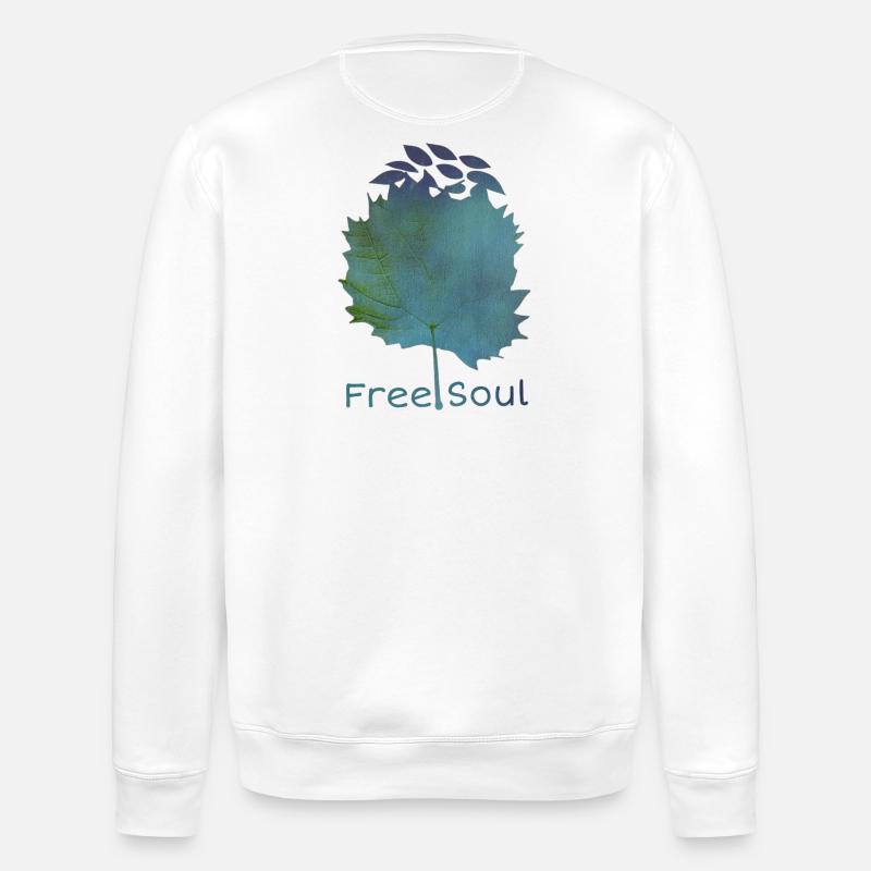 Sei Natur - Stanley/Stella Unisex Bio-Sweatshirt ROLLER - Weiß