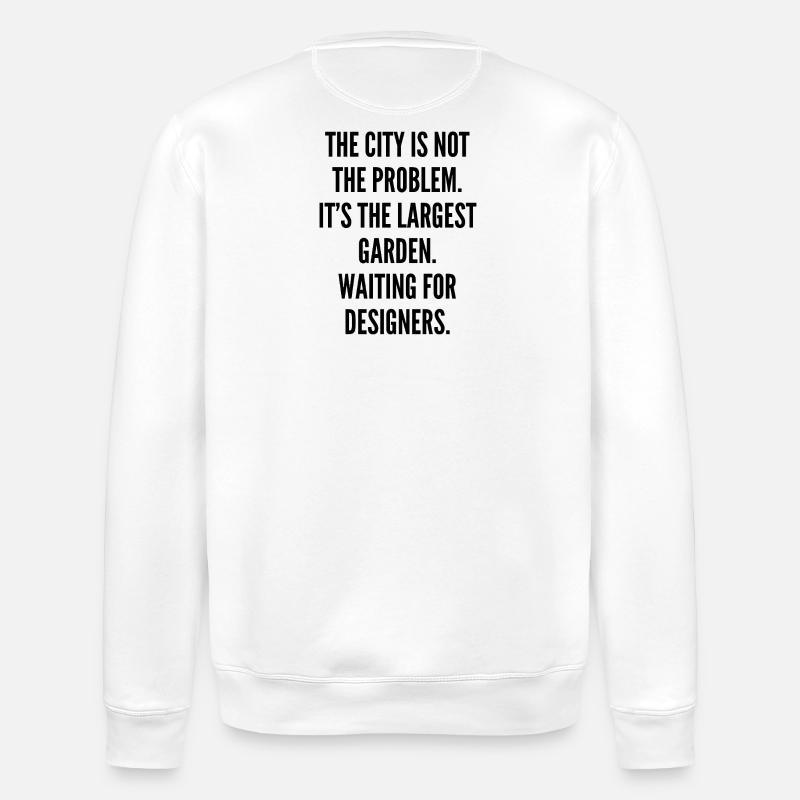 City - Stanley/Stella Unisex Bio-Sweatshirt ROLLER - Weiß