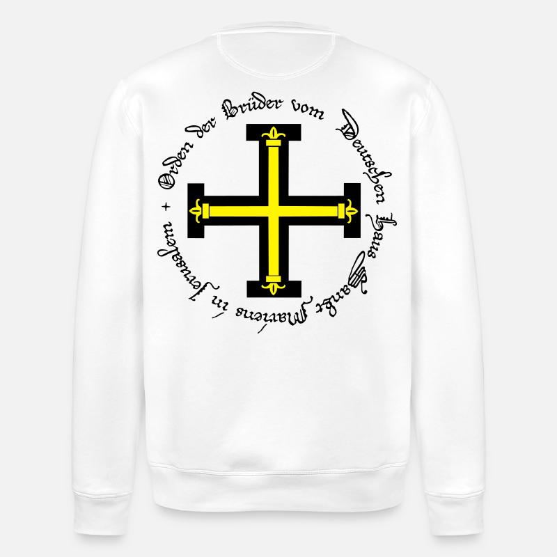 Ordre Teutonique - Sweat bio ROLLER Stanley/Stella Unisexe - blanc