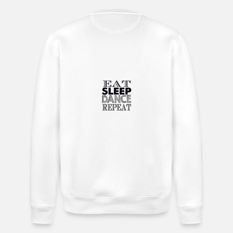 Dance dance dancer gift - Stanley/Stella ROLLER Unisex Organic Sweatshirt - white