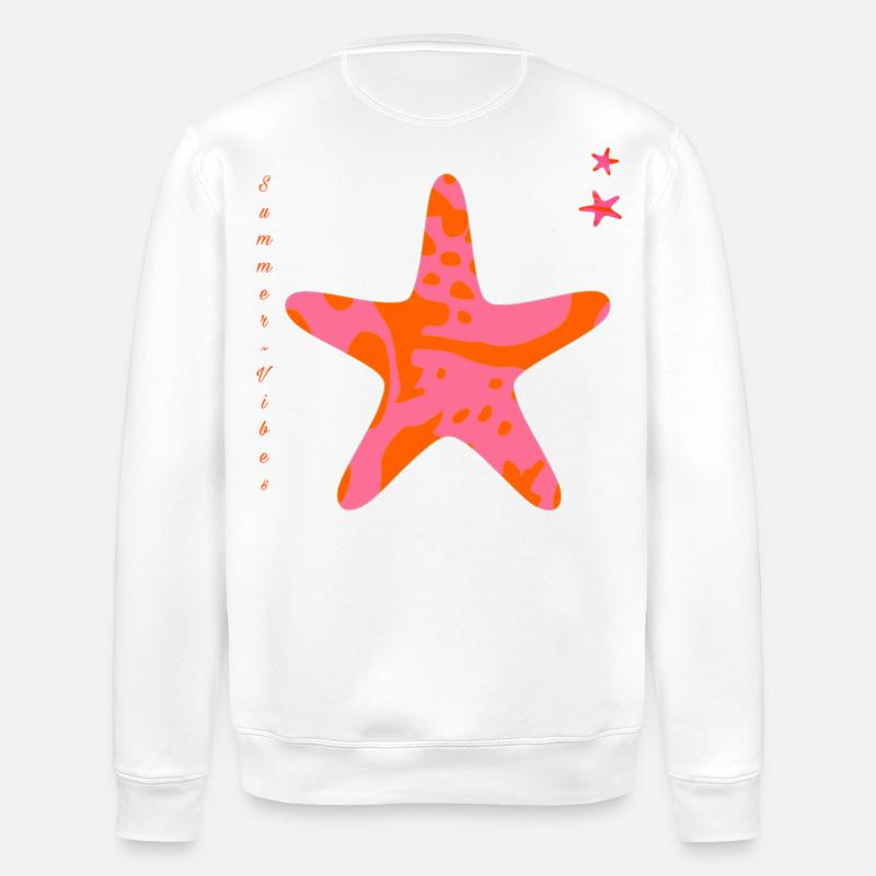 Sei Natur - Stanley/Stella Unisex Bio-Sweatshirt ROLLER - Weiß