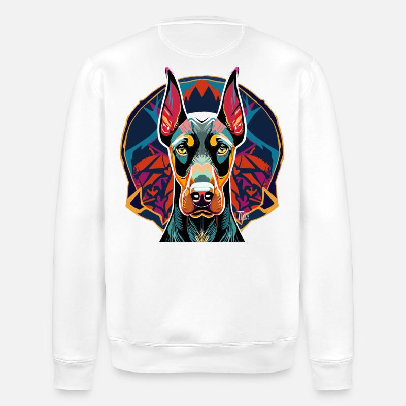 Doberman - Sweat bio ROLLER Stanley/Stella Unisexe - blanc