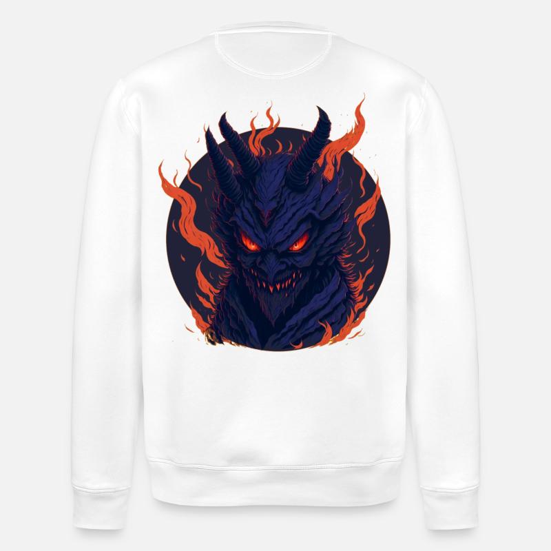 Lucifer - Stanley/Stella Unisex Bio-Sweatshirt ROLLER - Weiß