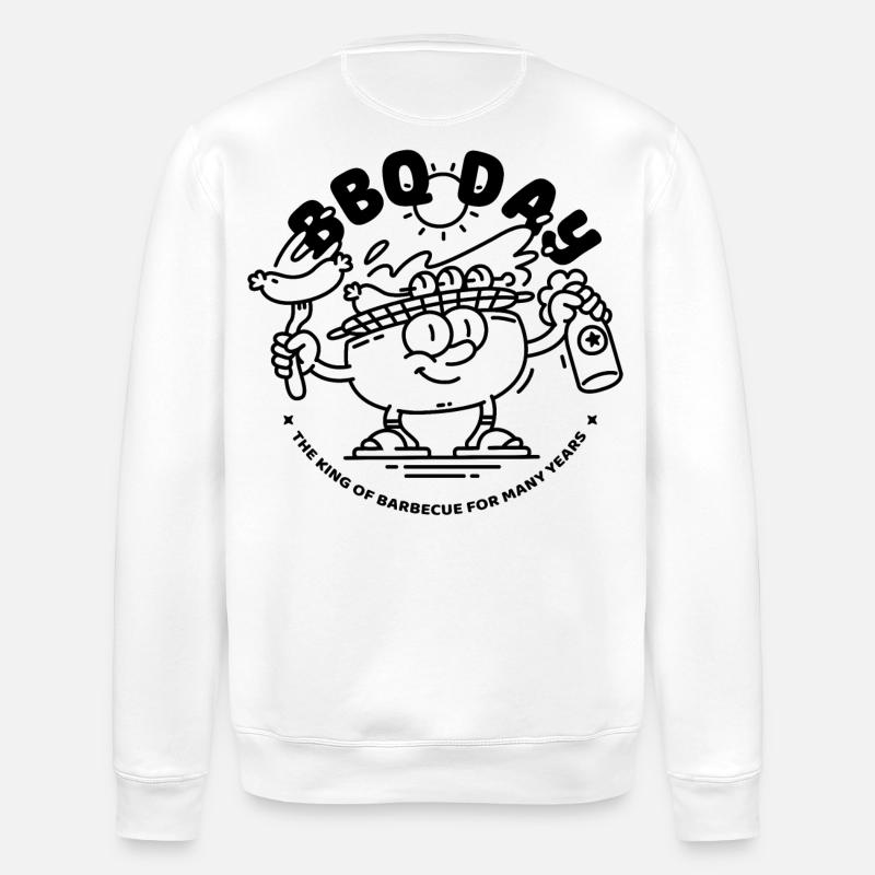 BB DAY - Sweat bio ROLLER Stanley/Stella Unisexe - blanc