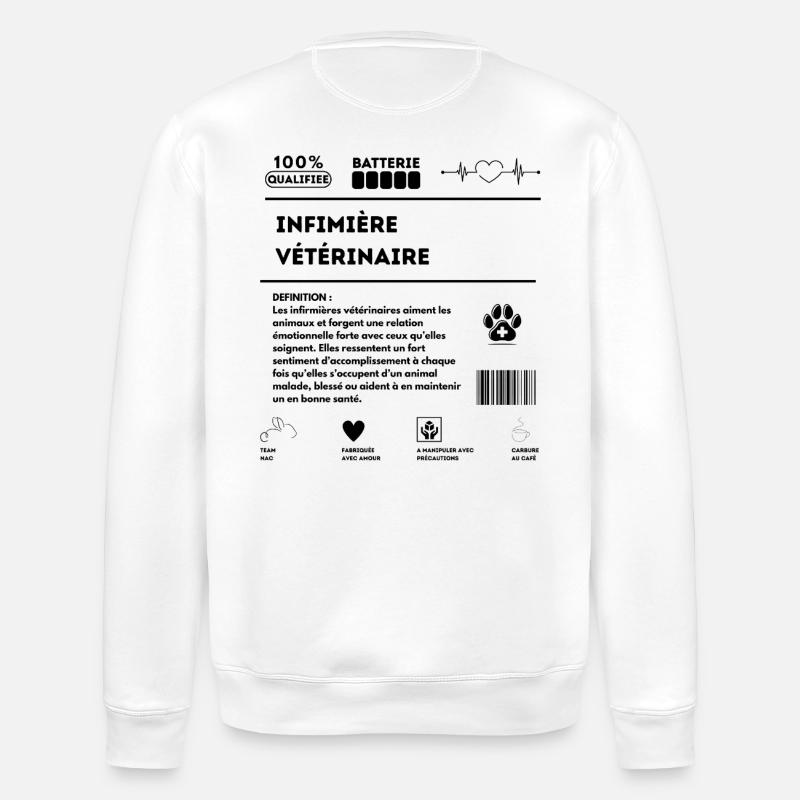 ASV_Nac - Stanley/Stella Unisex Bio-Sweatshirt ROLLER - Weiß