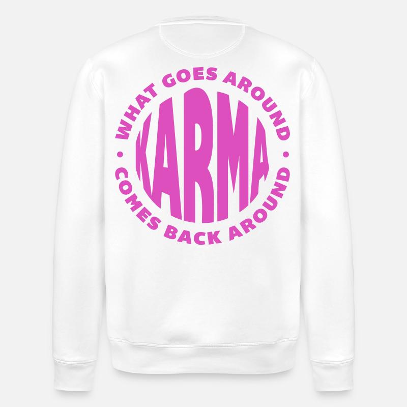 karma - Sweat bio ROLLER Stanley/Stella Unisexe - blanc